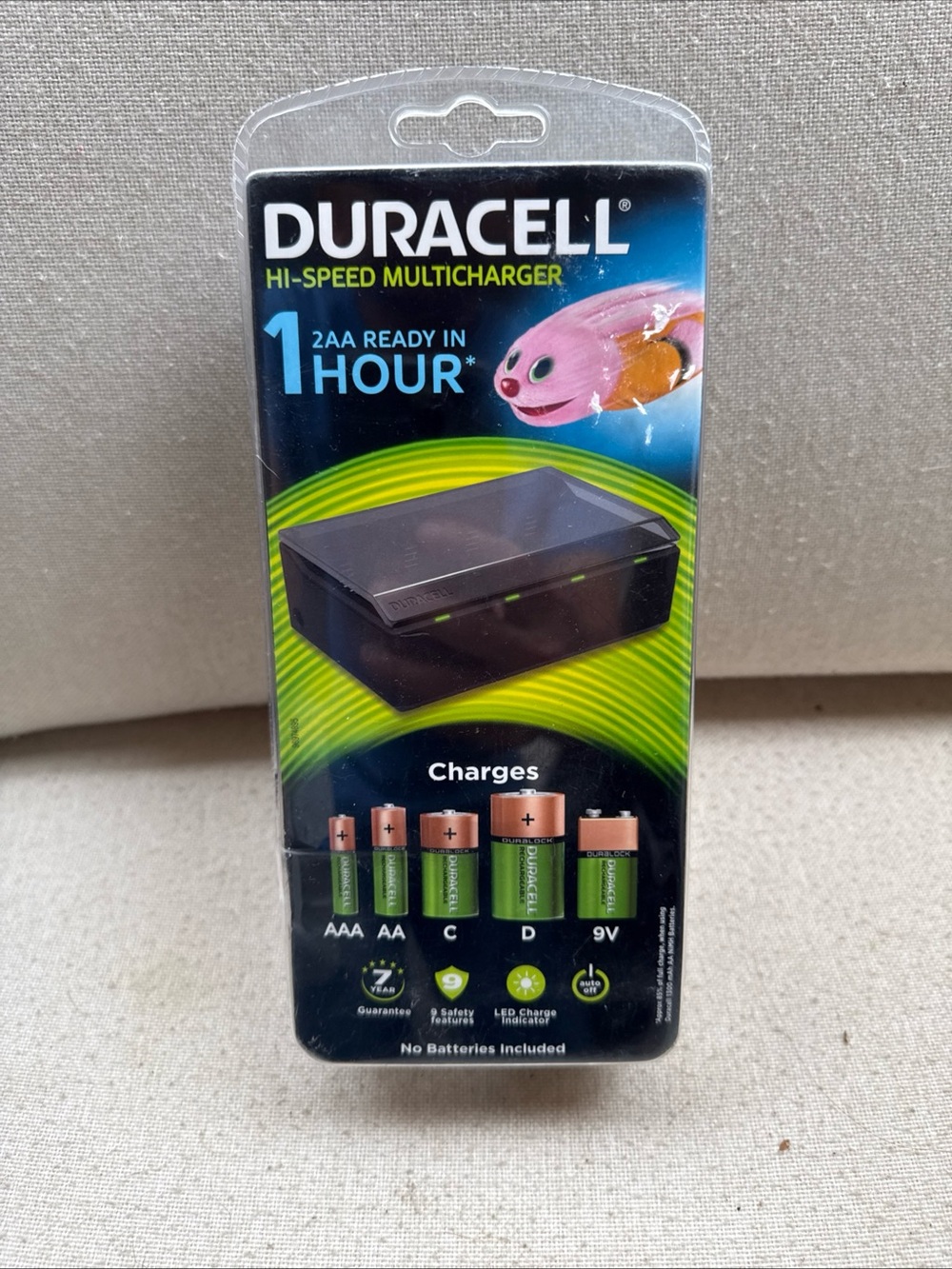 Duracell Hi-Speed Multicharger - Black